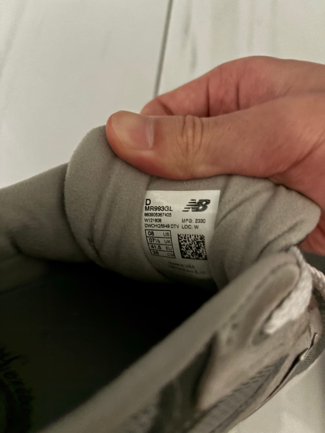 뉴발란스 993 상품이미지3