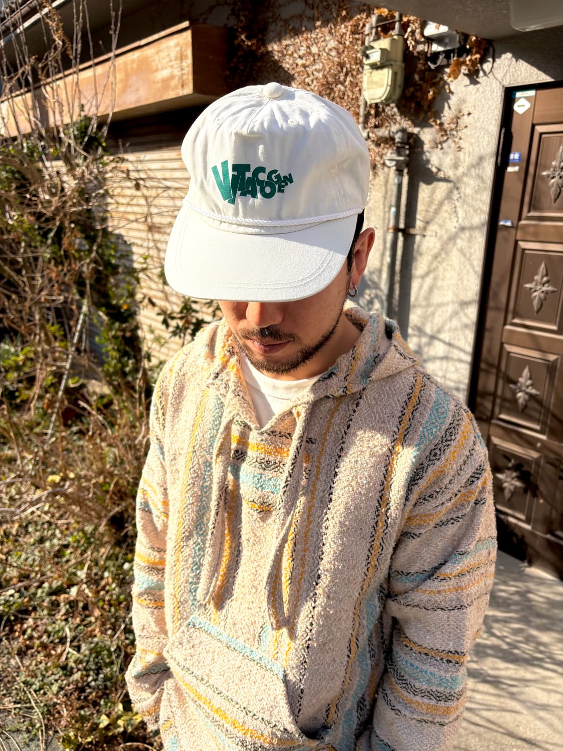 아메리칸 빈티지 화이트 볼캡  상품이미지5