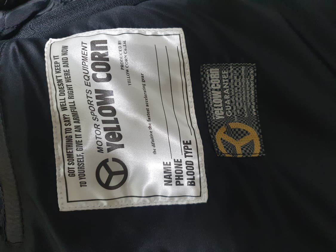 Yellowcorn 메탈스킨 리얼가죽 라이더자켓 레이싱 자켓 가죽자켓 상품이미지8
