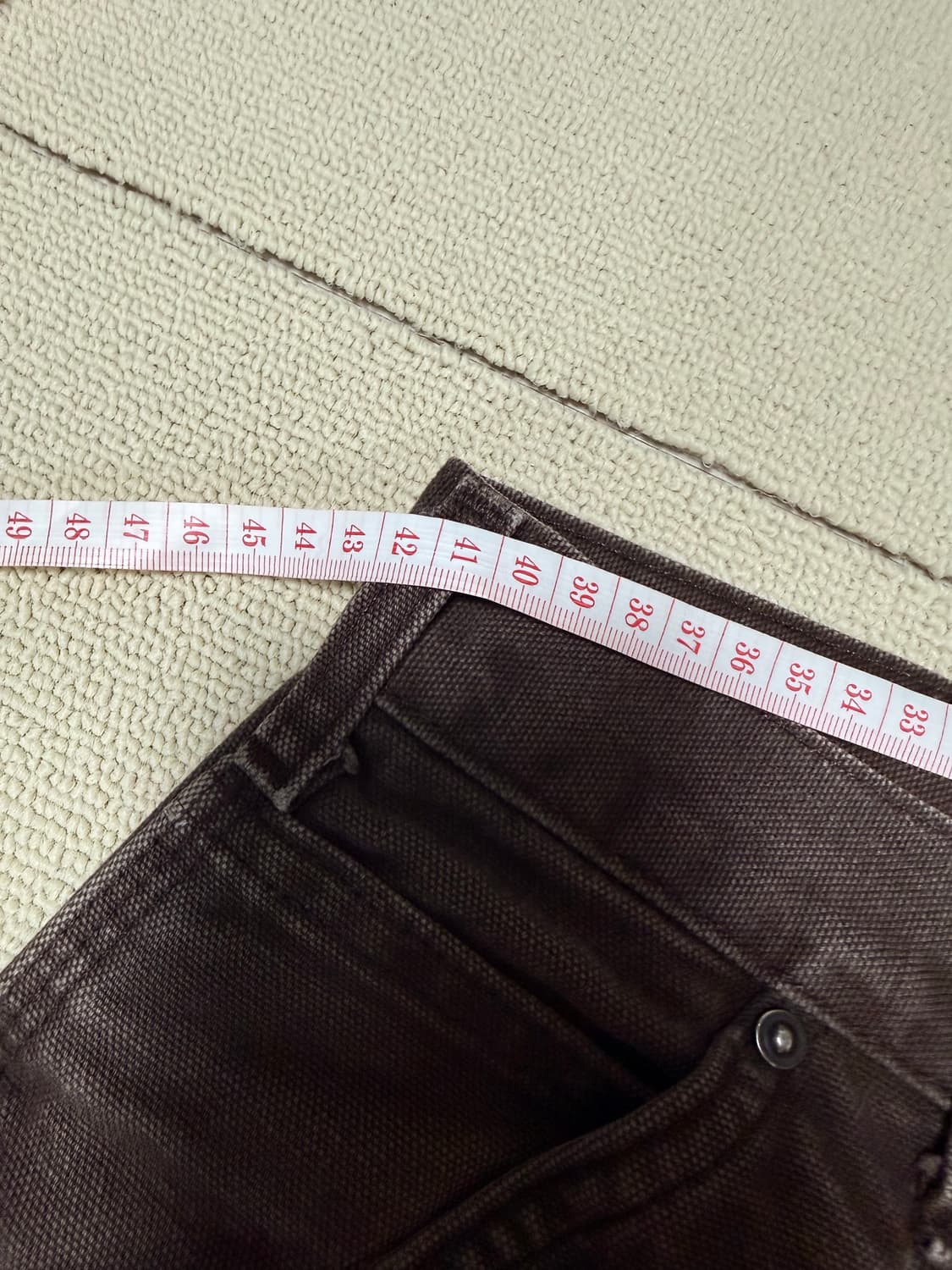 칼하트 더블니 33x30 상품이미지5