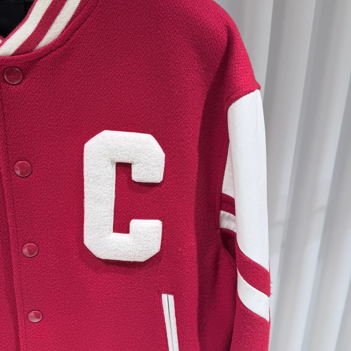 48 / 셀린느 C로고 잭슨 테디 바시티자켓 상품이미지2