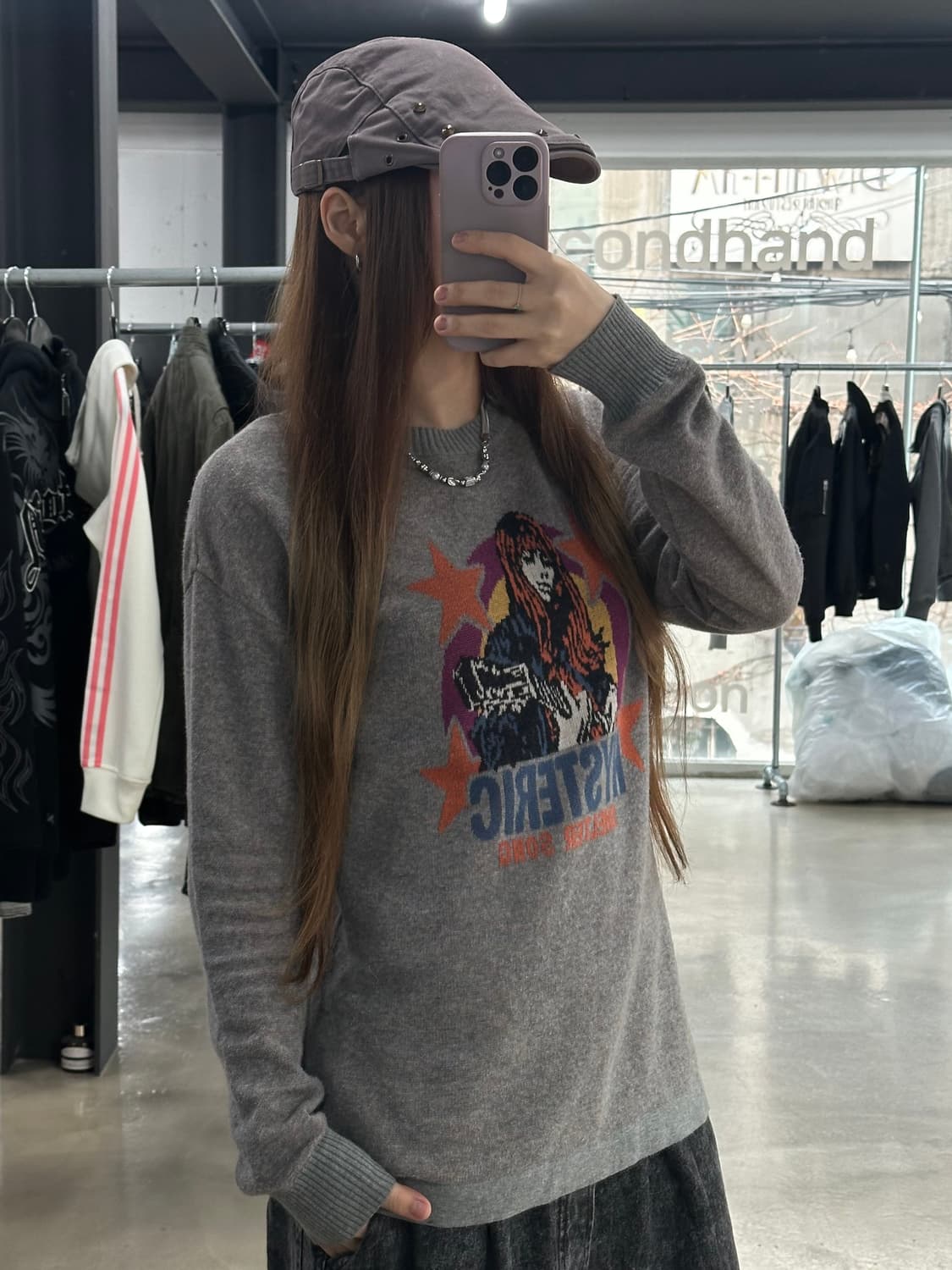 히스테릭글래머 히스걸스타 SHELTER SONG 니트  상품이미지3