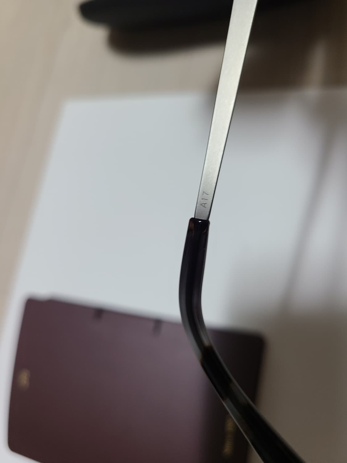 하쿠산 안경 LINDY ARM 린디암 (Gray Havana/Titan) 상품이미지6