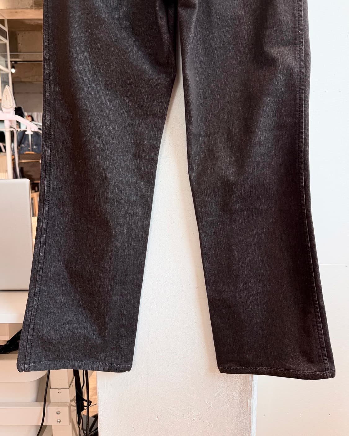막스마라 위캔드 브라운 데님 부츠컷 팬츠  상품이미지8