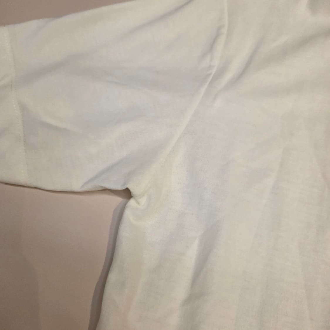 새상품급 제냐 여름 코튼 화이트 폴로셔츠 48 상품이미지4