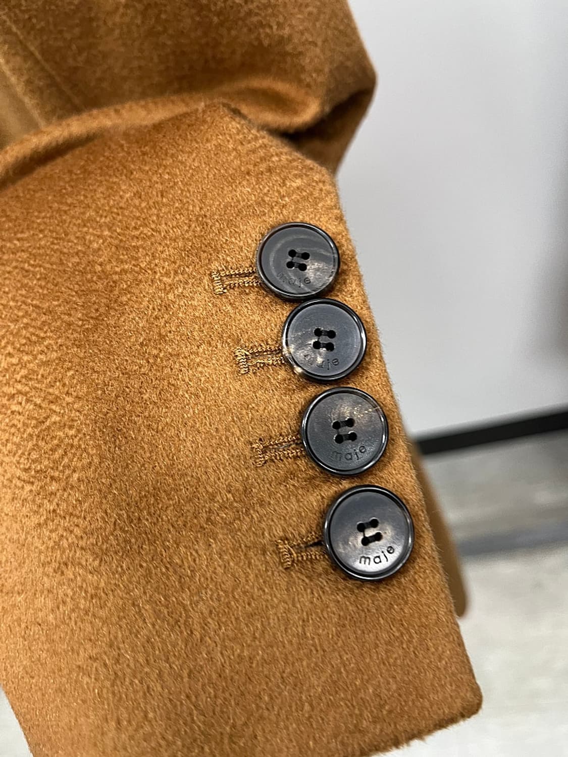 여) 마쥬 캐시미어100% 롱코트  상품이미지2