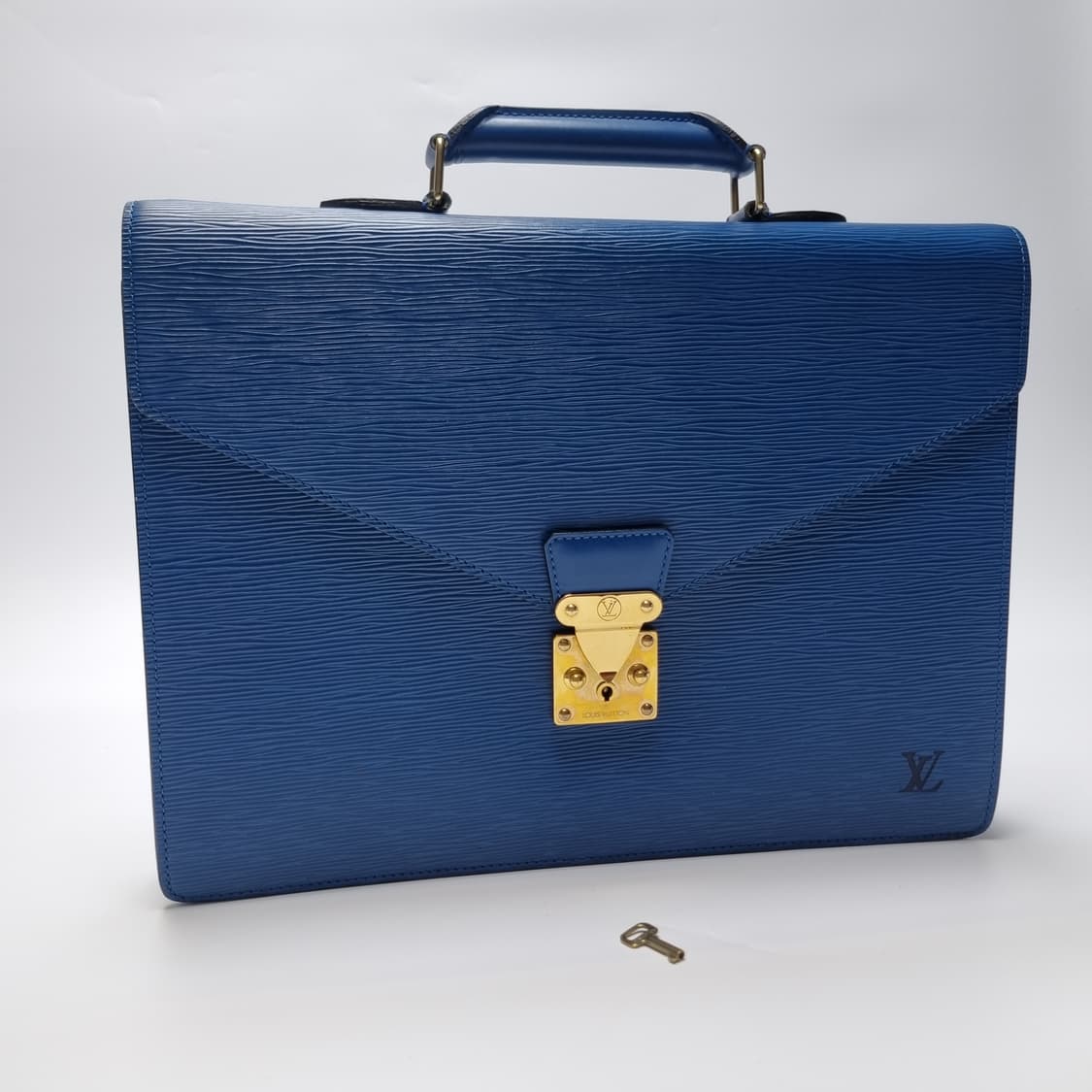 루이비통 에삐 세르비엣 서류가방 블루 브리프케이스 (최상급 남여공용) 상품이미지3