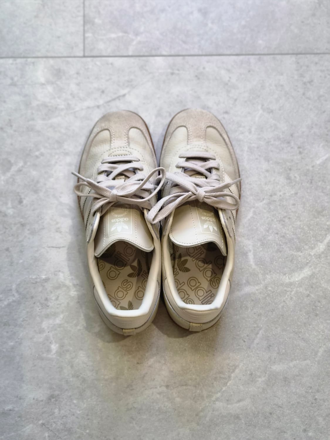 아디다스 삼바 OG 알루미늄 초크 화이트 상품이미지3