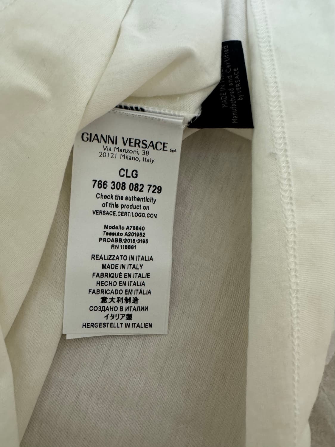 베르사체 셔츠 100-105사이즈 상품이미지3