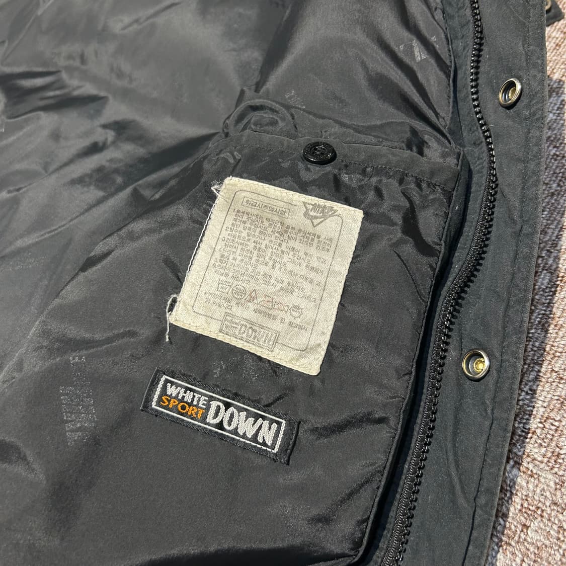 XL) 나이키 올드나이키 덕다운 오리털 패딩 점퍼 조끼 상품이미지7