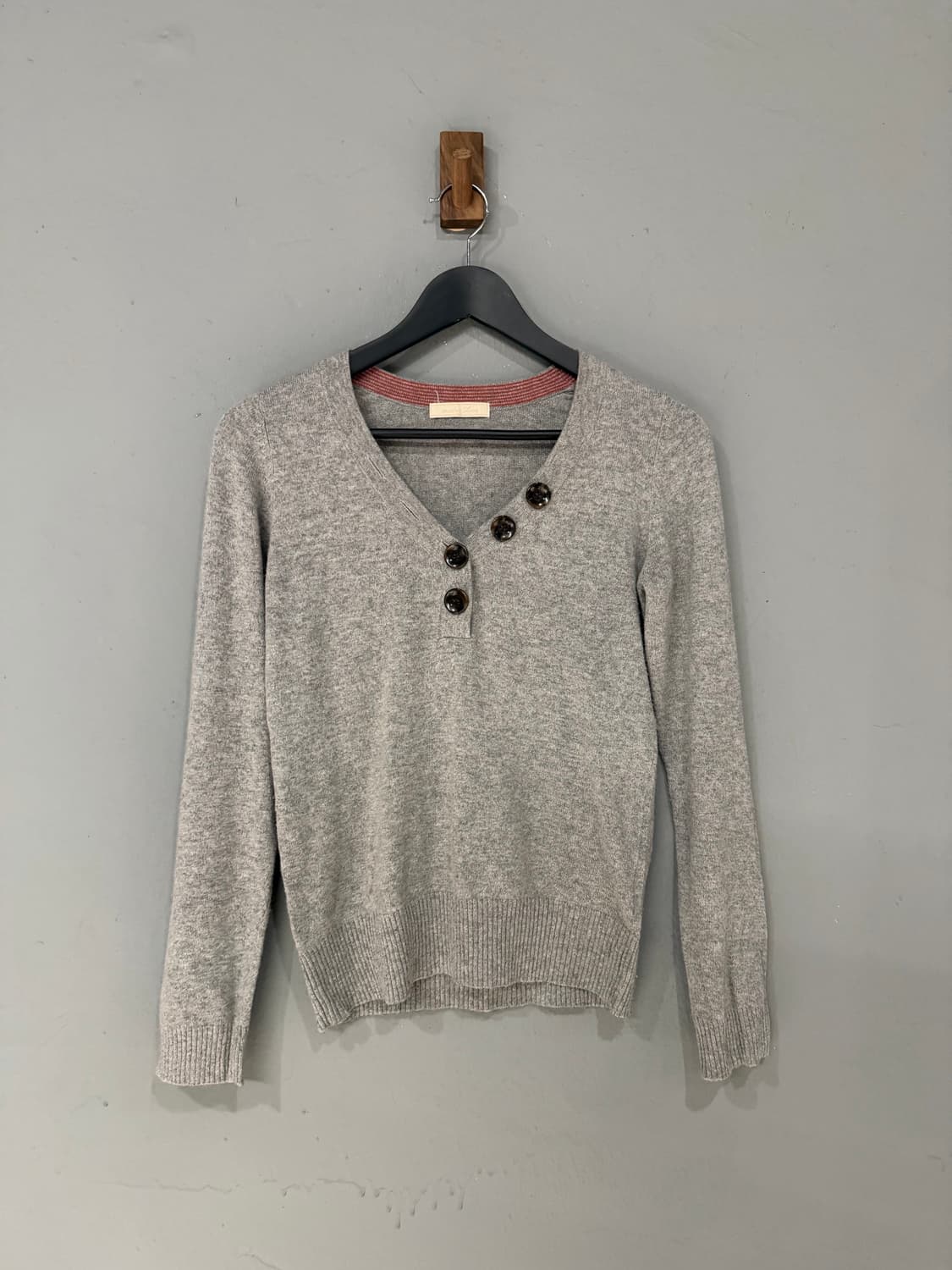 button-up point knit sleeve 상품이미지5