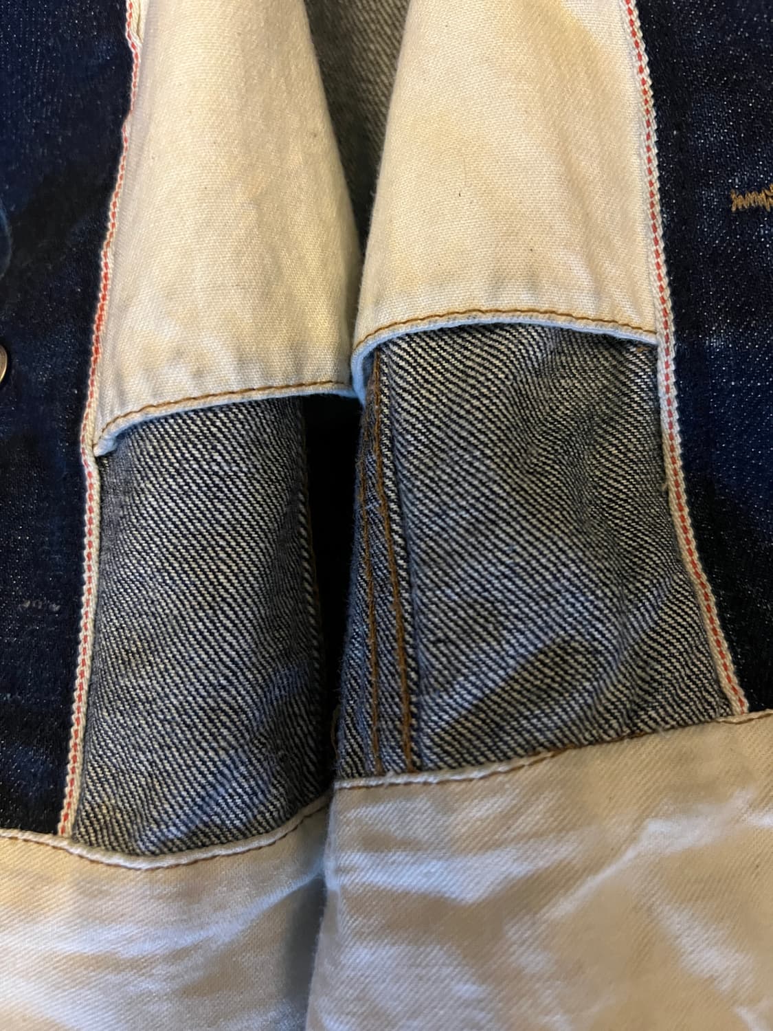 엔지니어드가먼츠 타입5 콘데님 셀비지 트러커 m(100) 상품이미지8