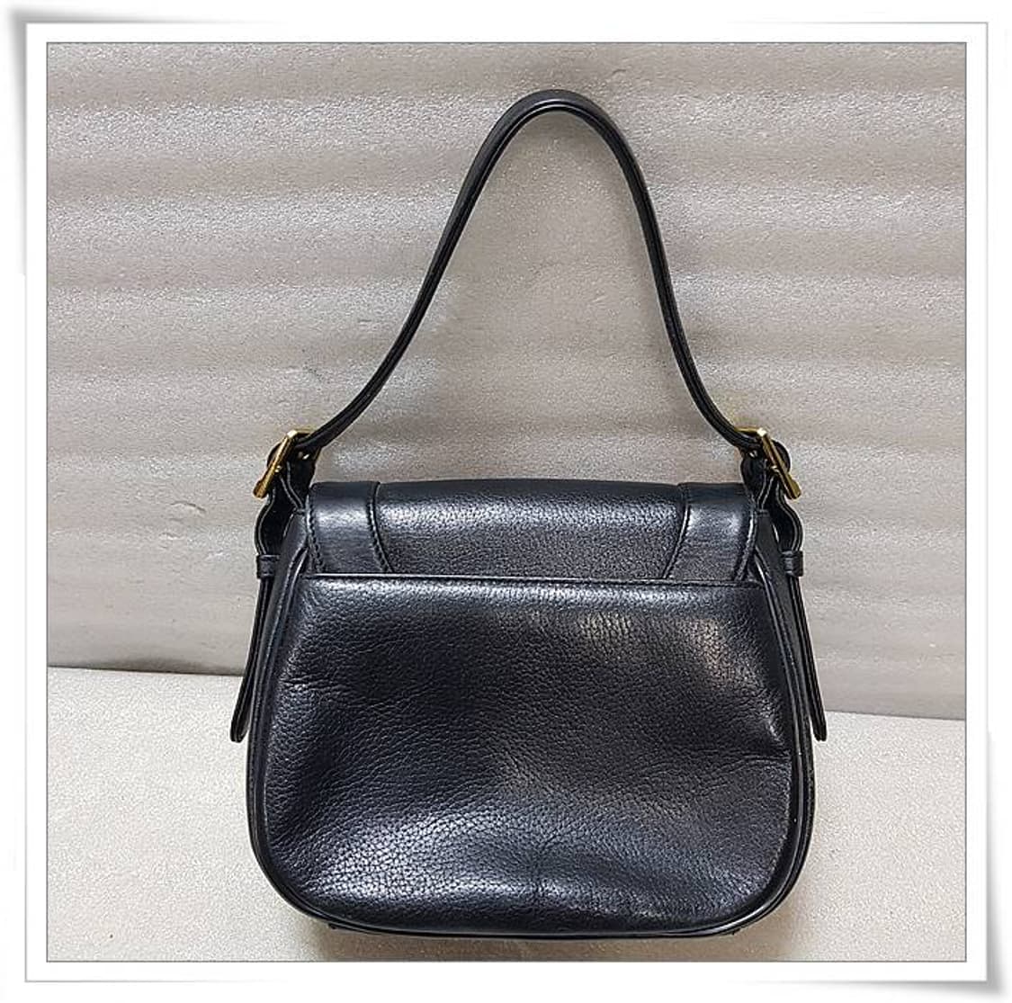 MCM 블랙 가죽 토트백 20x18x9cm 상품이미지7