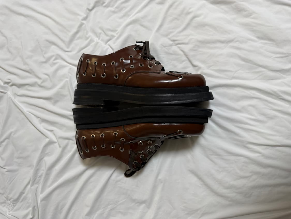 [42Size] Simone Rocha 시몬 로샤 아일렛 더비 슈즈 상품이미지2
