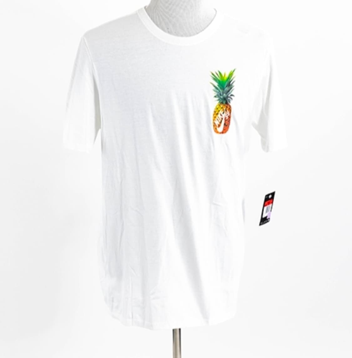 [해외M]희귀 나이키SB 파인애플 티셔츠 화이트 상품이미지2