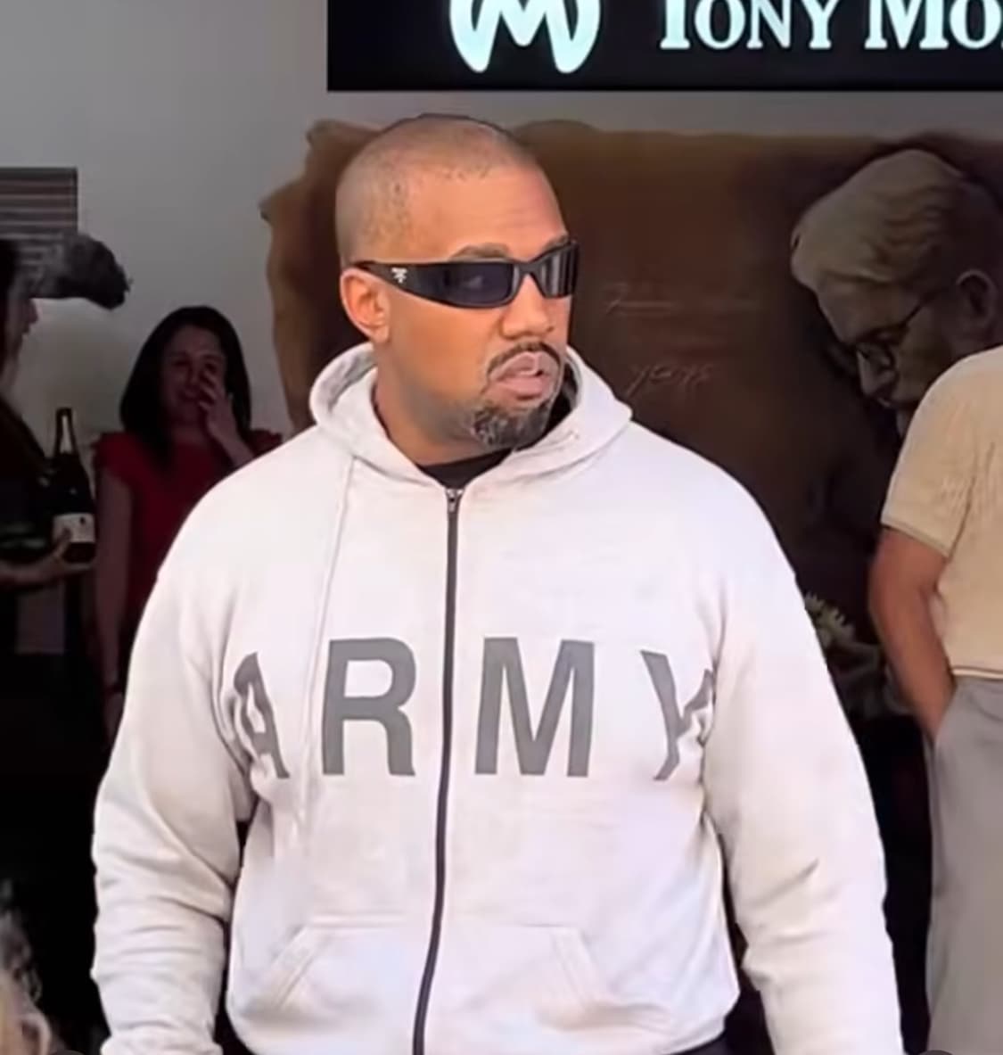 칸예 포스텍스 가먼츠 army 후드집업 새상품 yeezy yzy 상품이미지8