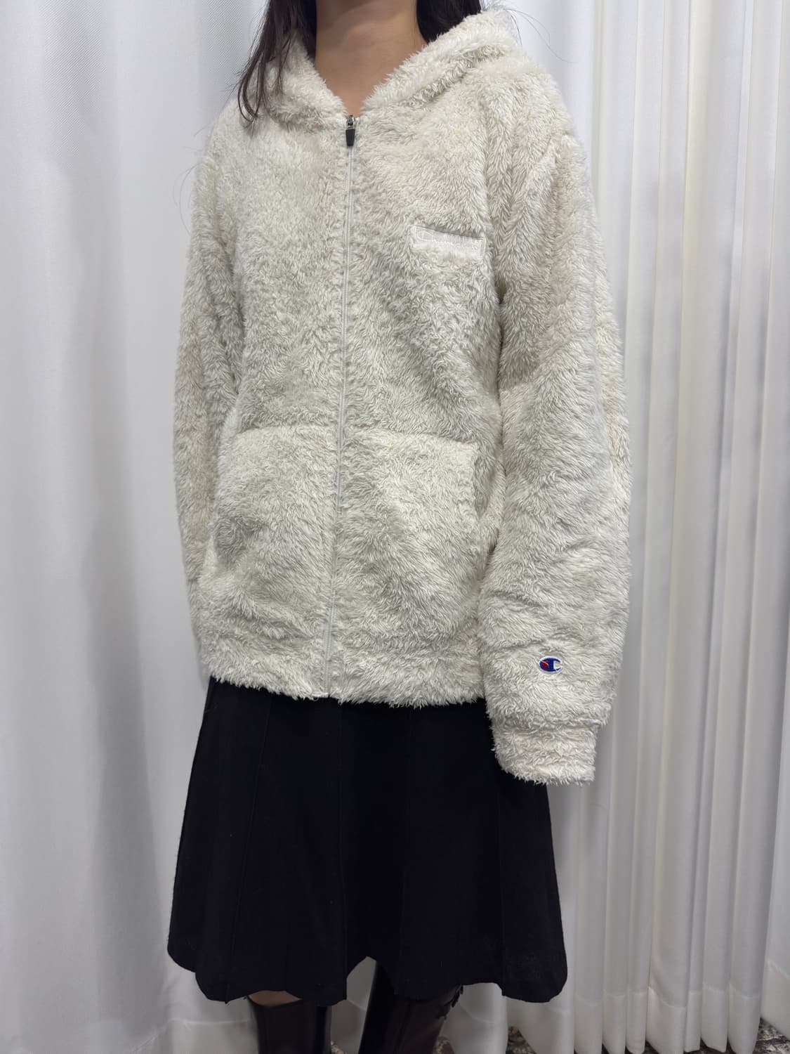 champion fleece zipup 상품이미지3
