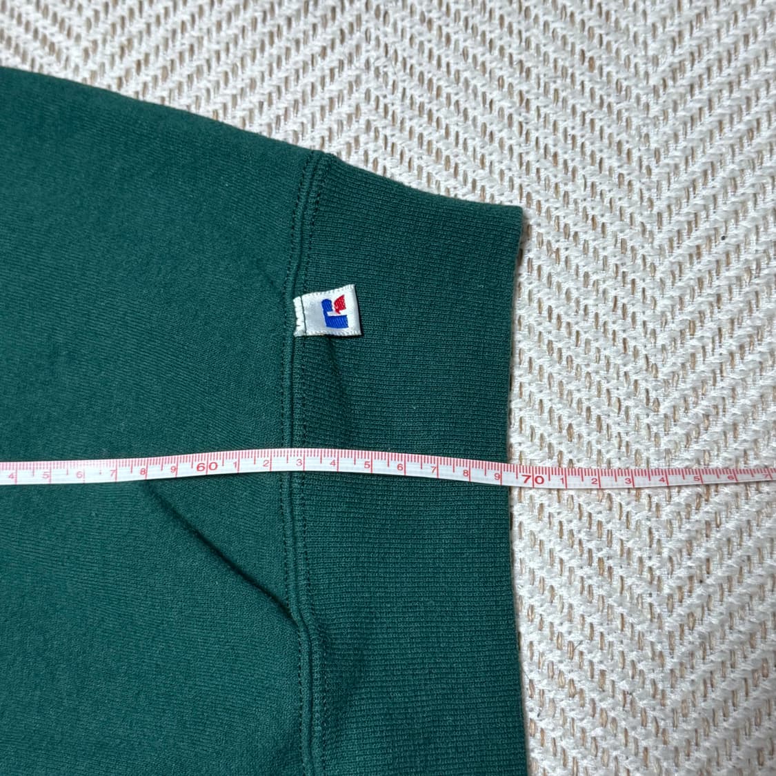 (XL)90s Russell Athletic 러셀 애슬레틱 그린 맨투맨 상품이미지7