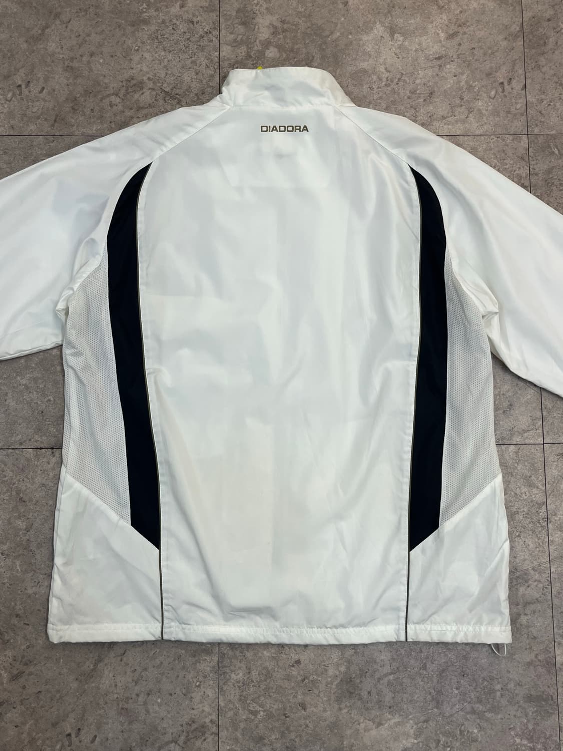 디아도라 배색 바람막이 화이트 110 #csz3746 상품이미지6