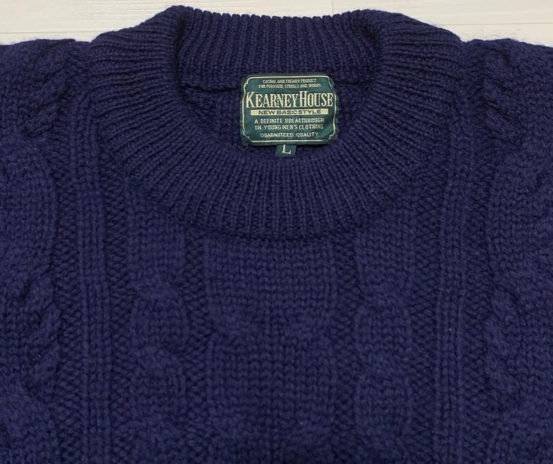 케니하우스 아란크래프트 케이블 니트  상품이미지4