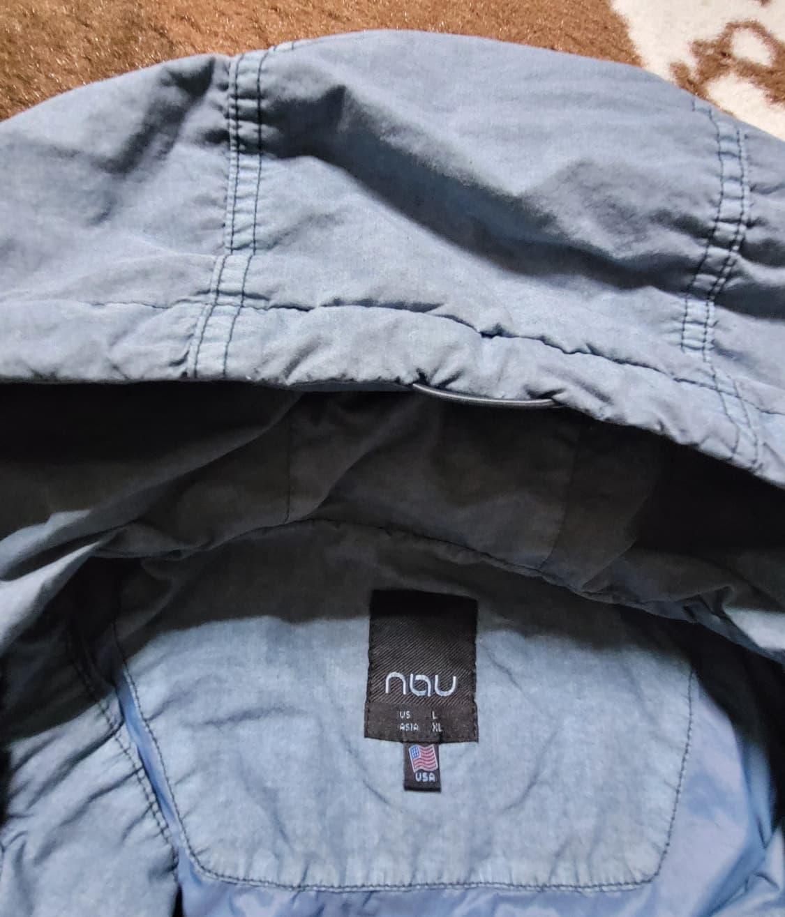 미국 브랜드 NAU 남성 항공 후드자켓 XL 상품이미지8