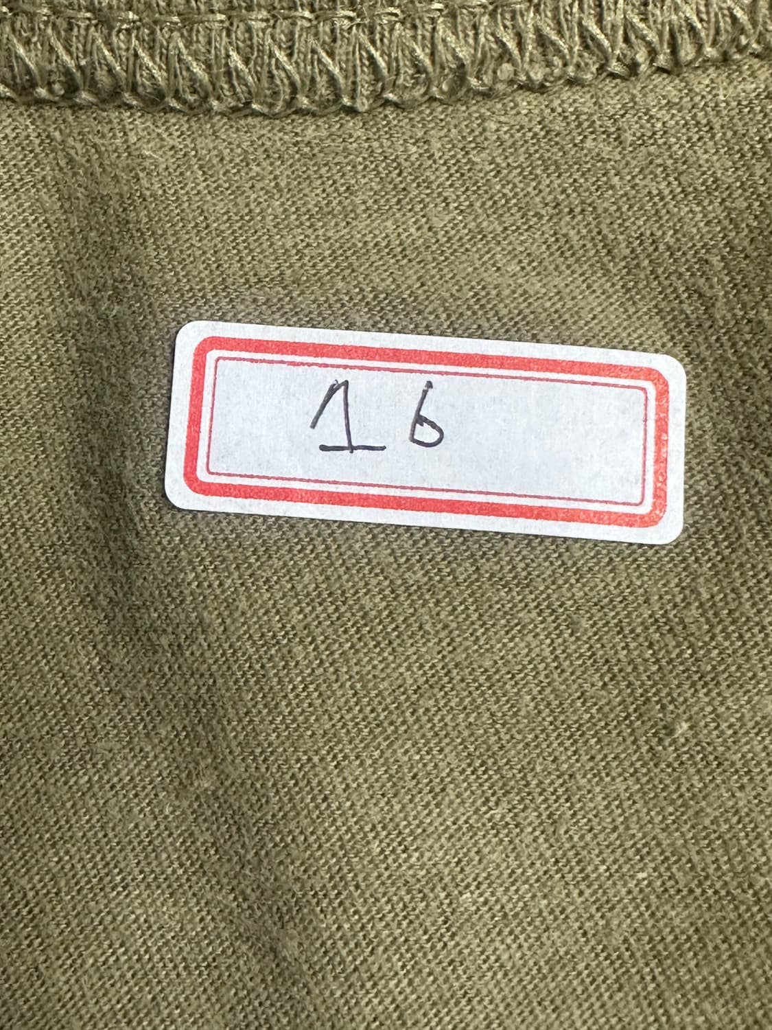 미군 카키색 라운드 반팔 티셔츠 (M) (16) (만원샵) 상품이미지6