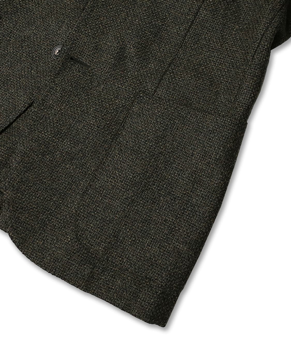 몬테도로 [Montedoro] 버진 울 코튼 캐시미어 카키 트위드 자켓 상품이미지3