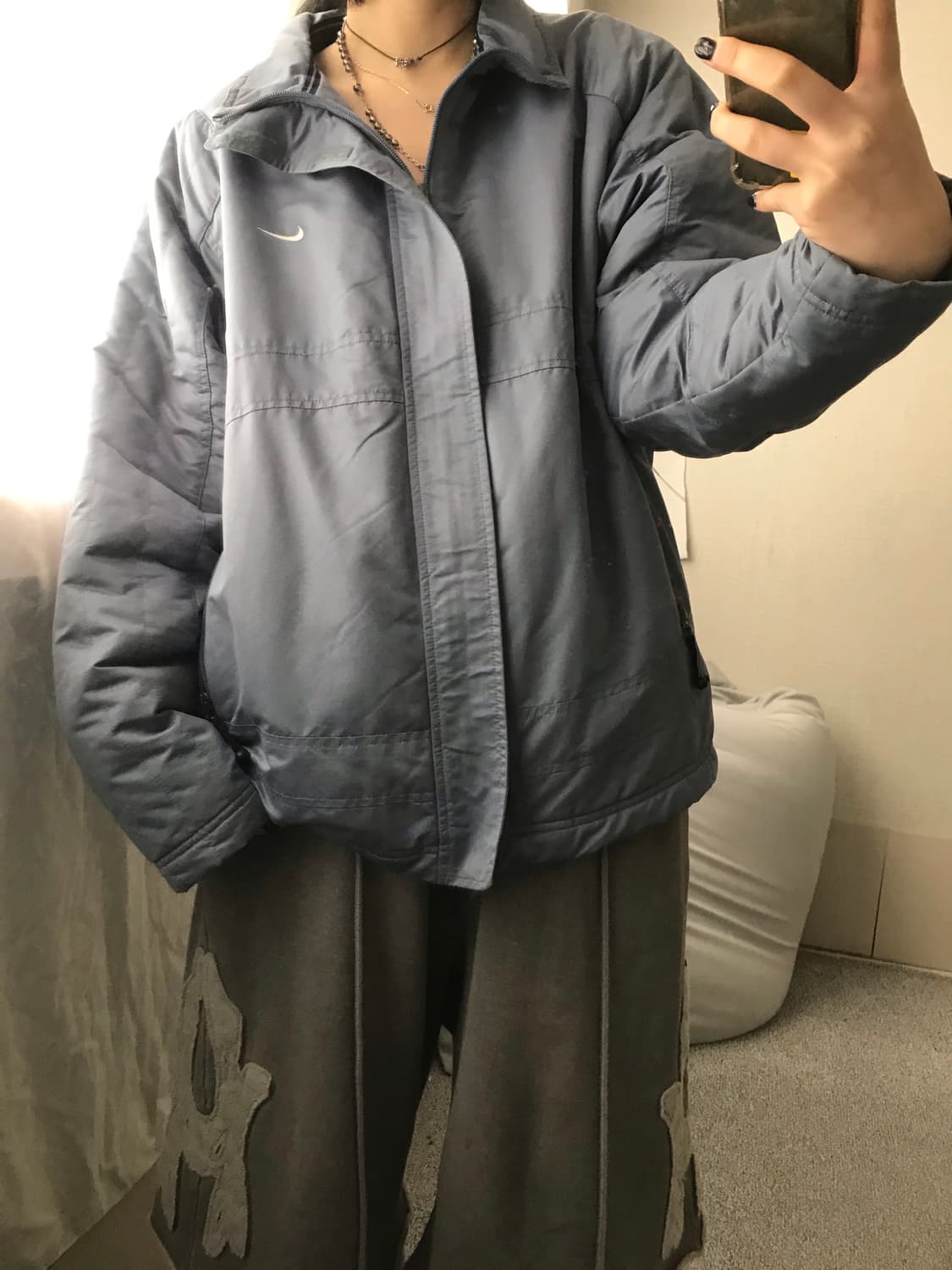 나이키 연하늘 패딩 상품이미지7