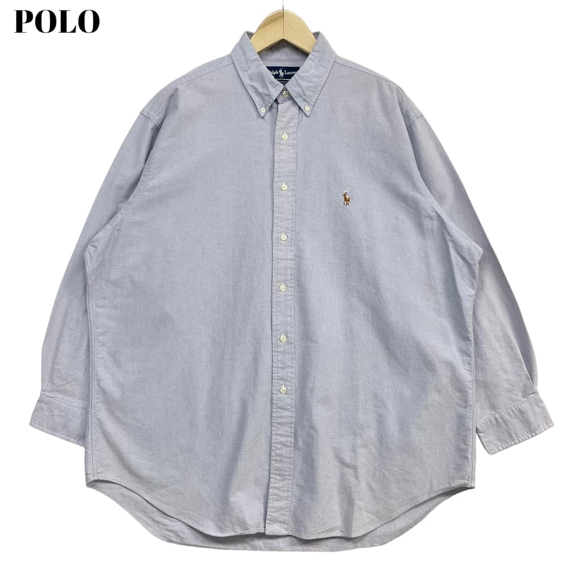 polo pony logo solid shirt 상품이미지1