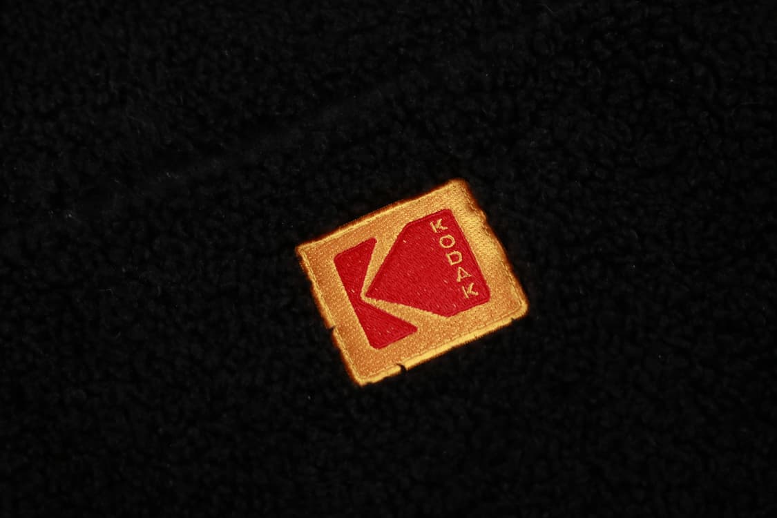 [XL] 코닥 빅로고 후리스 점퍼 자켓 상품이미지4