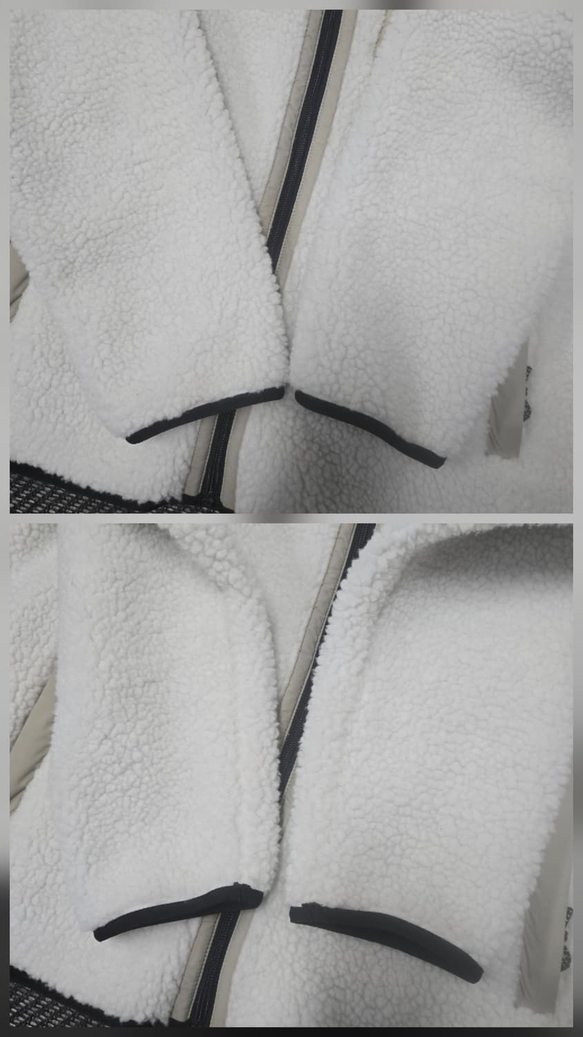 칼하트 공용 WIP 프렌티스 플리스 자켓 화이트 상품이미지6