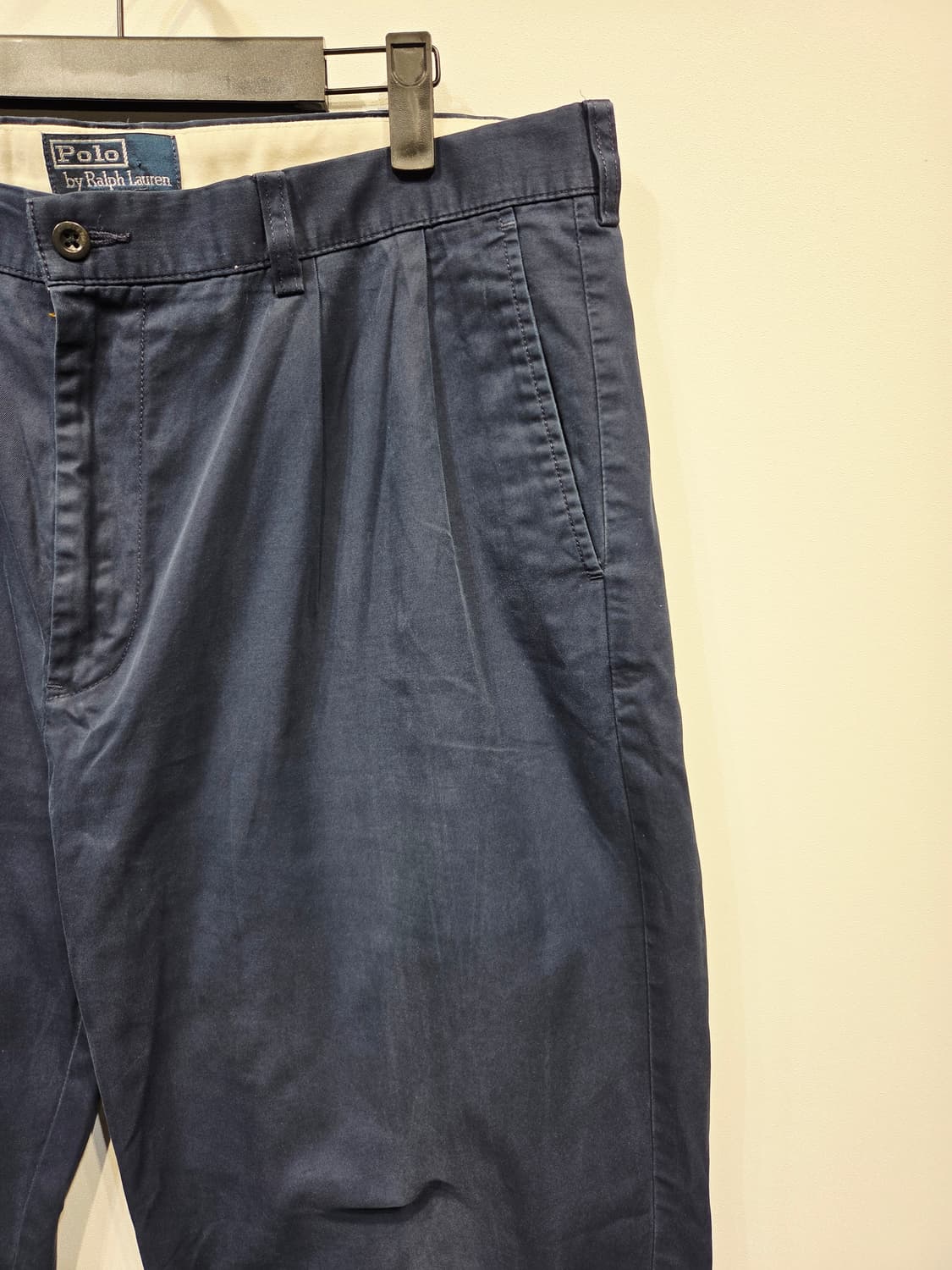 폴로랄프로렌. 남자 네이비 코튼 팬츠_38 상품이미지3
