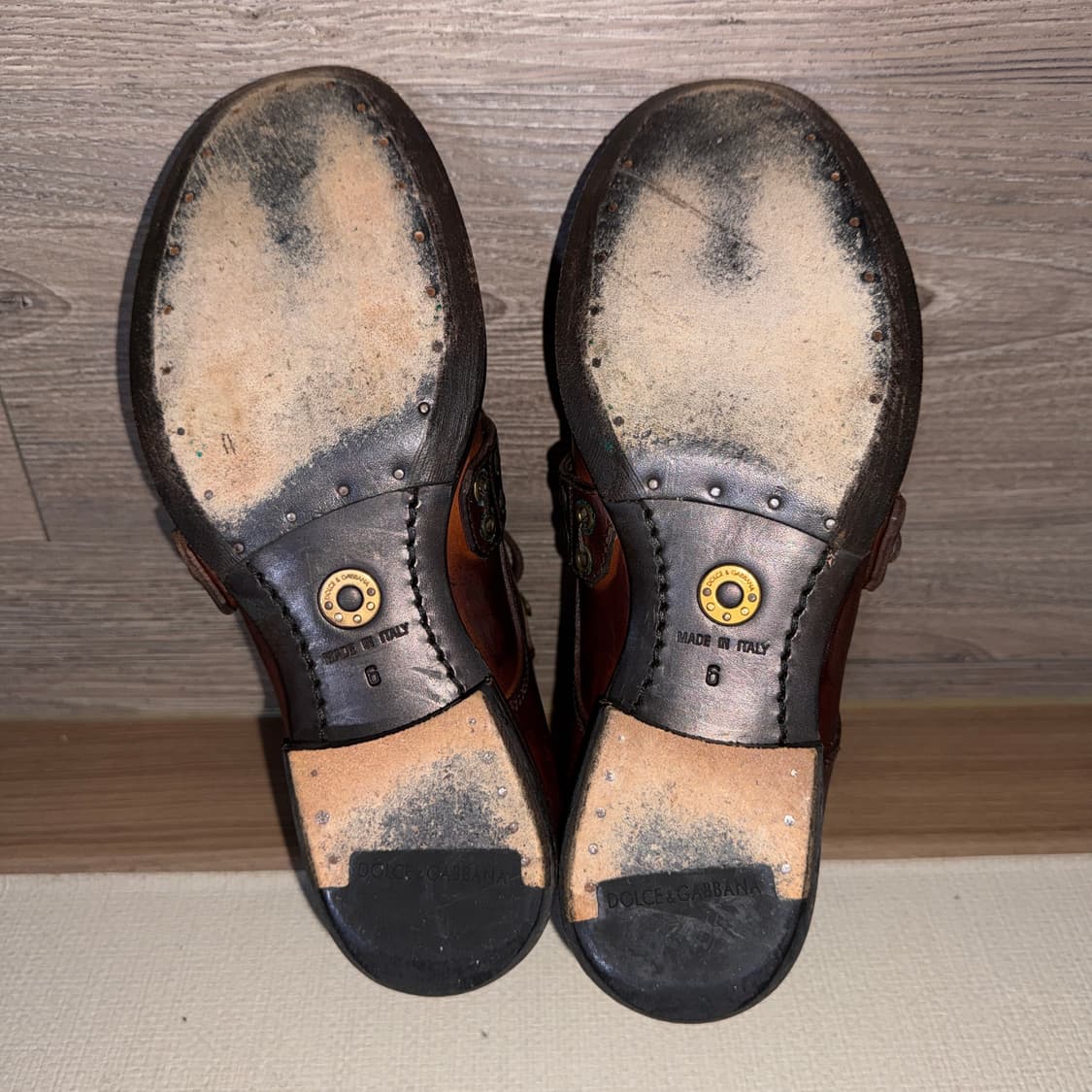 DOLCE&GABBANA 벨트 부츠 상품이미지7