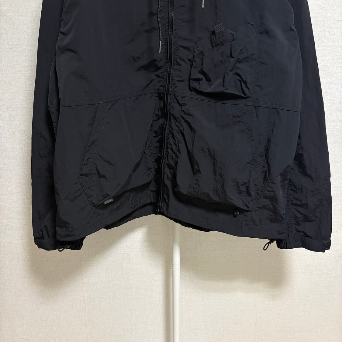 에스피오나지 레이 요트 파카 바람막이 / 블랙, XL 상품이미지3