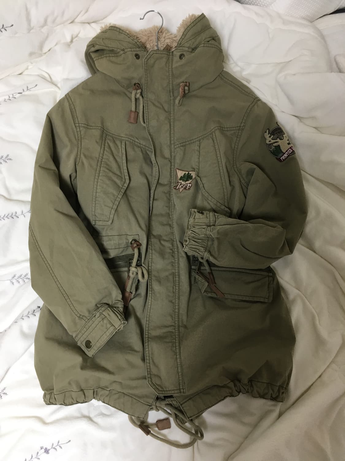 (vtg) 지프 양털 야상 상품이미지1