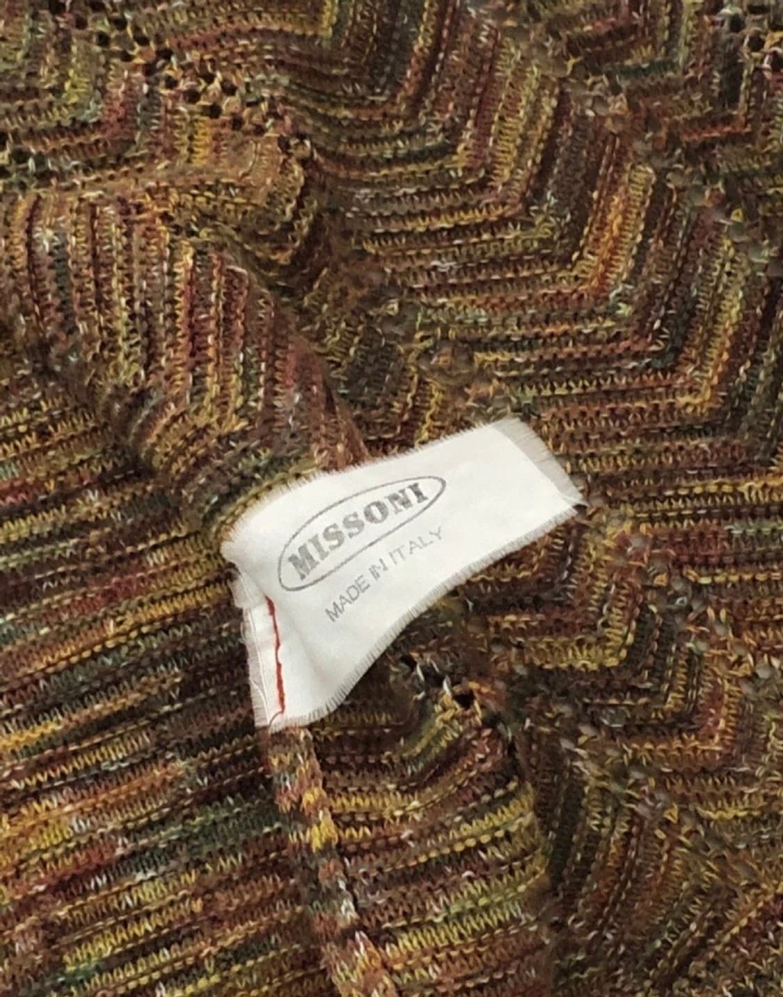 빈티지 미쏘니 니트 조끼 상품이미지2