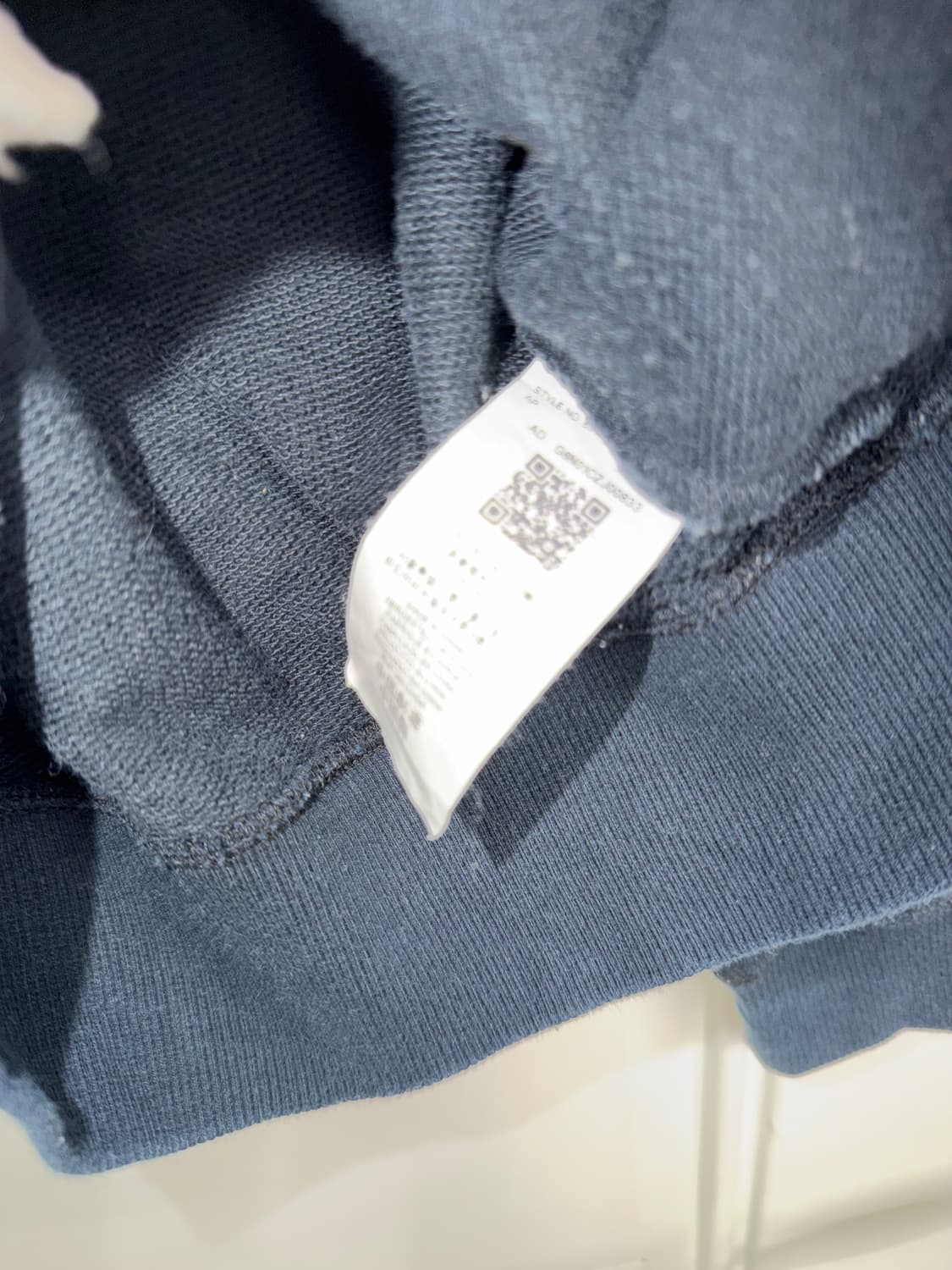 일본빈티지 푸마 블랙 코튼져지 상품이미지7