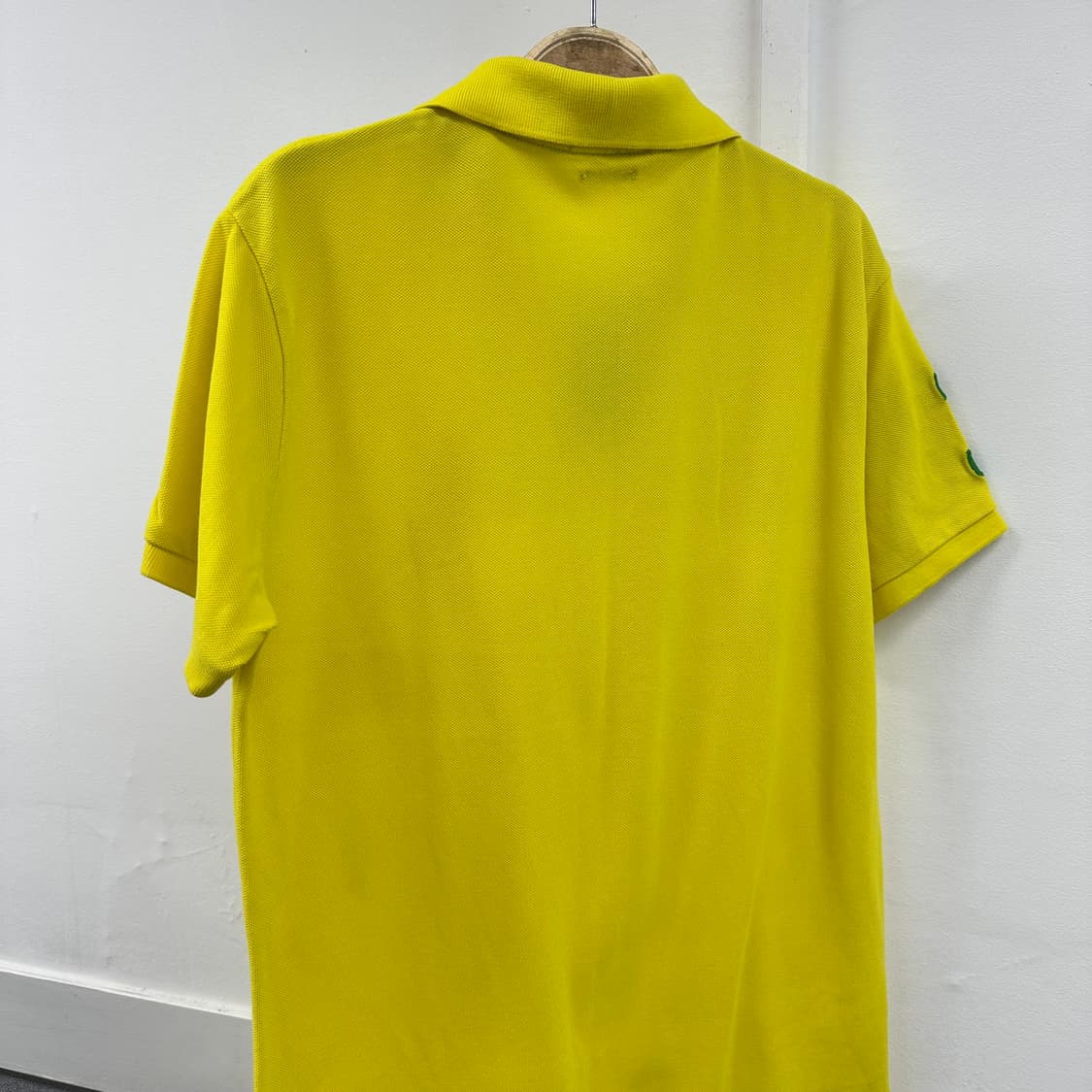POLO 폴로 랄프로렌 노란색 반팔 카라티 커스텀핏 S/P s220 상품이미지7