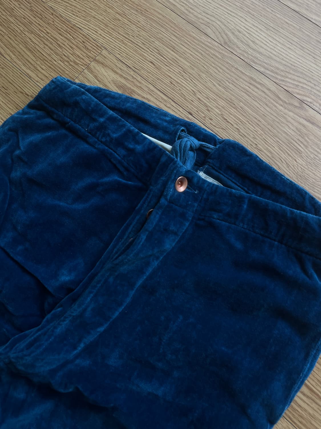 Story mfg British Jeans - Indigo velvet 상품이미지4