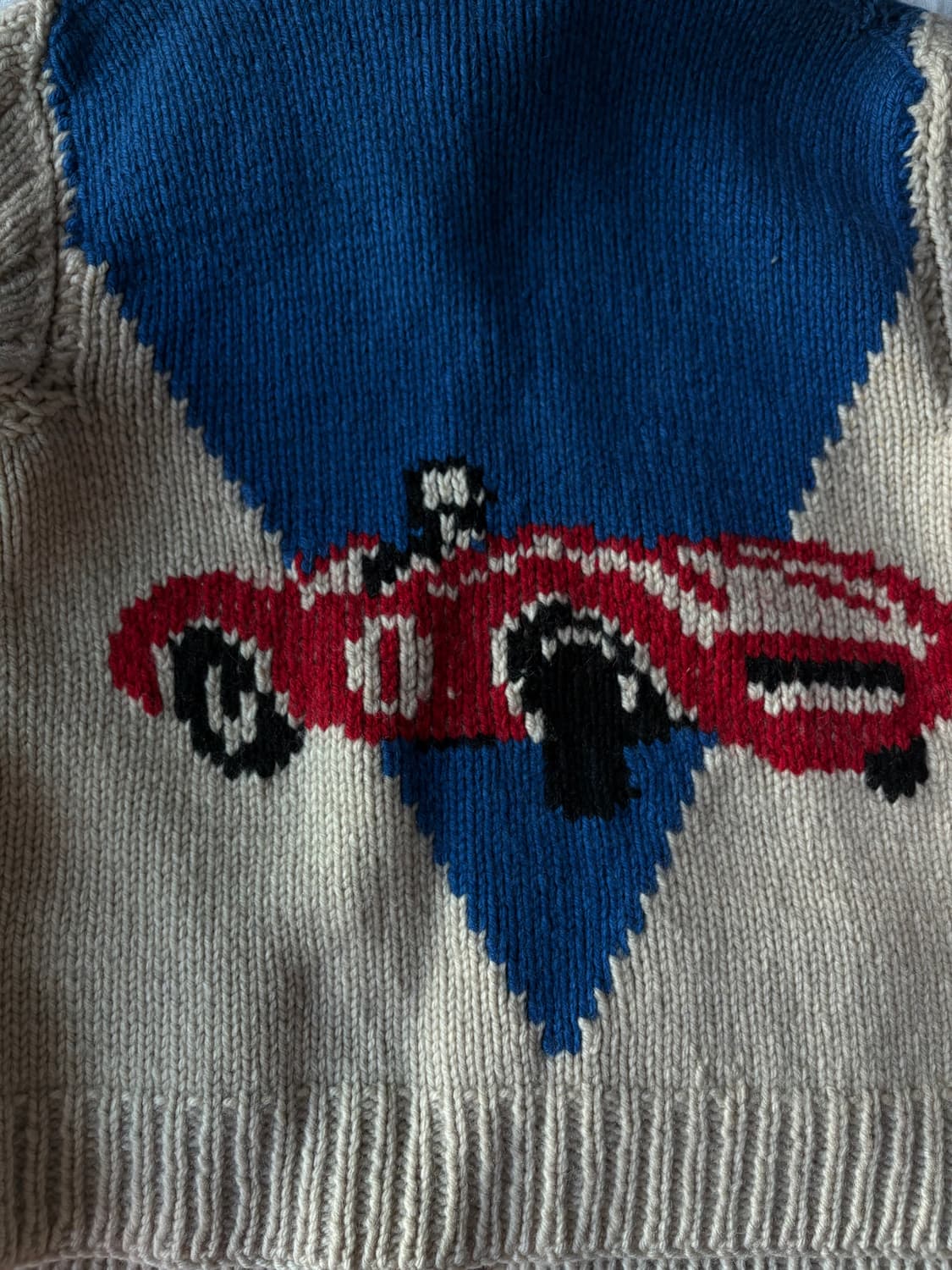 Vintage 60s 70s Racing Wool 코위찬 상품이미지2