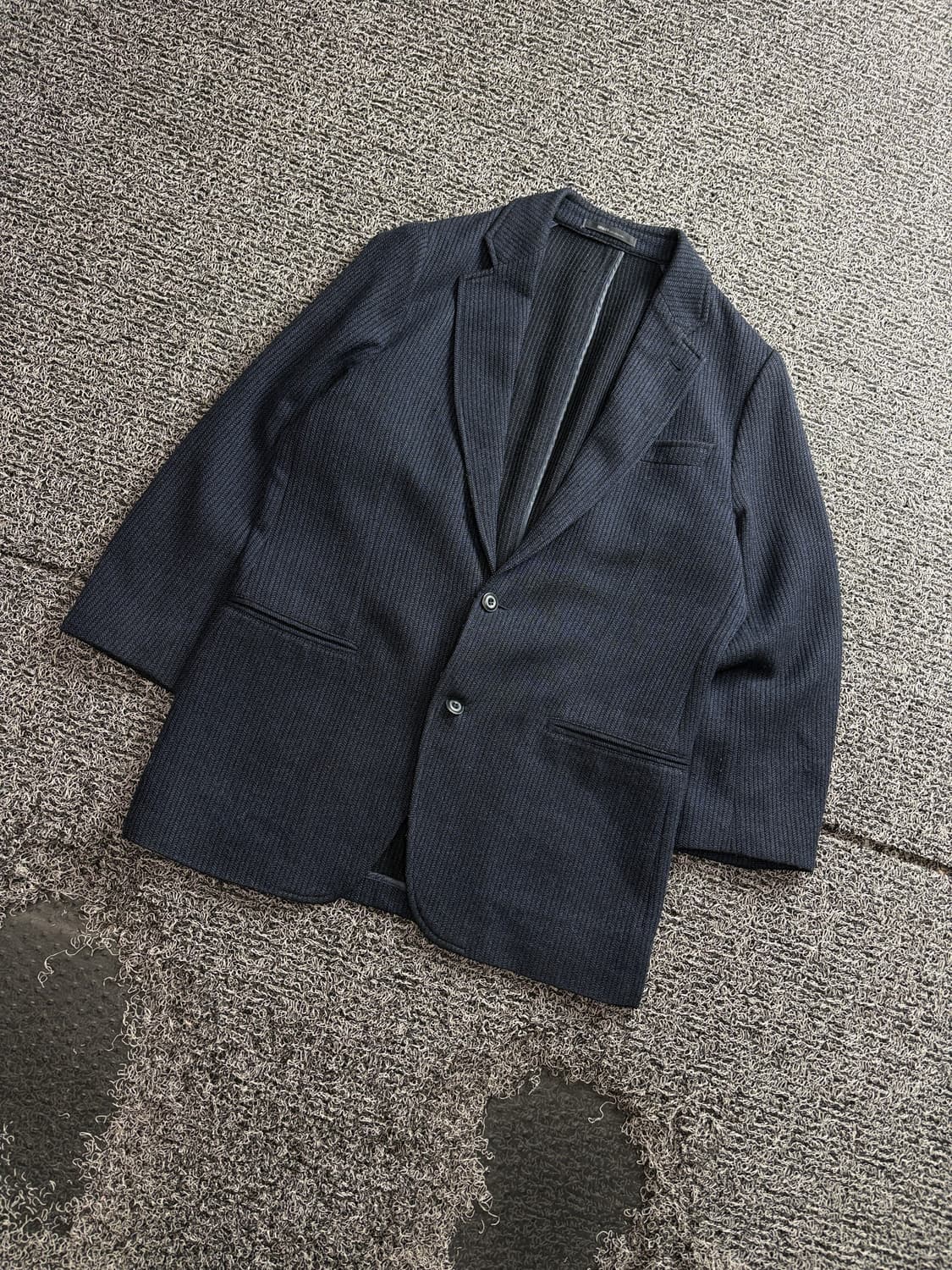 엠포리오 아르마니 아카이브 니트 블레이저 자켓 4160 상품이미지1