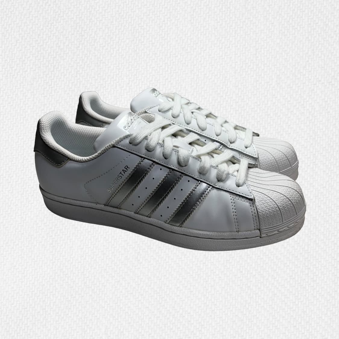 265 아디다스 슈퍼스타 화이트 실버 상품이미지6