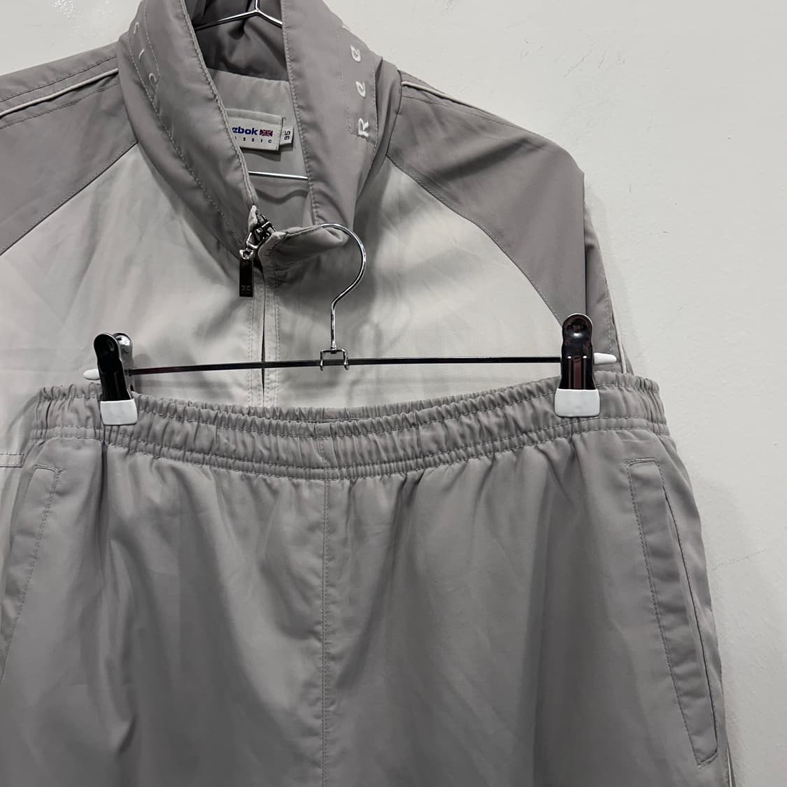 리복 클래식 배색 나그랑 자켓, 조거팬츠 셋업 상품이미지1