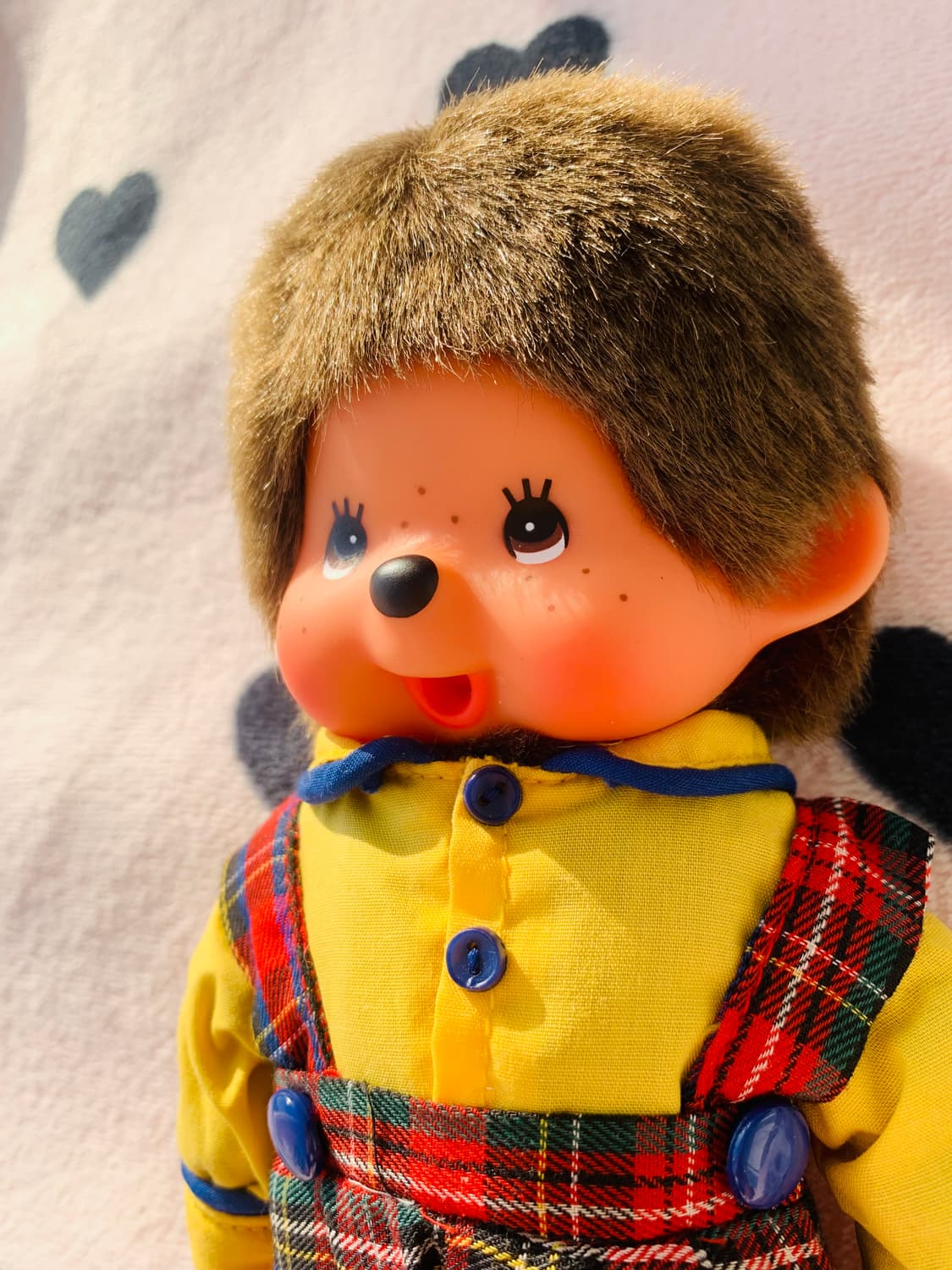 고전 몬치치 타탄 체크 멜빵 상품이미지4