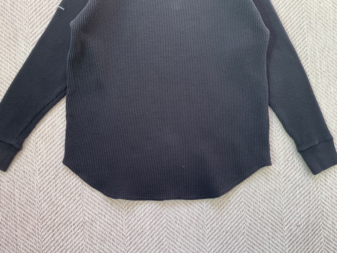 빈티지 annes 와플 블랙 롱슬리브 상품이미지6