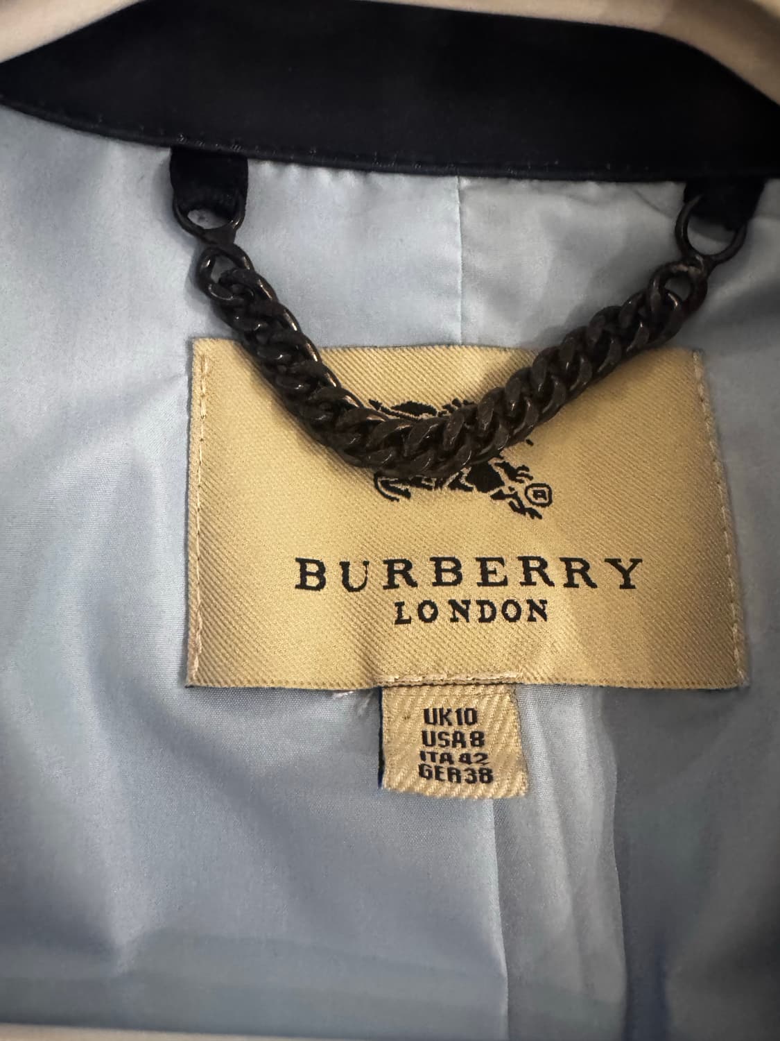 버버리 컬렉션라인 그라데이션 트렌치코트 상품이미지6