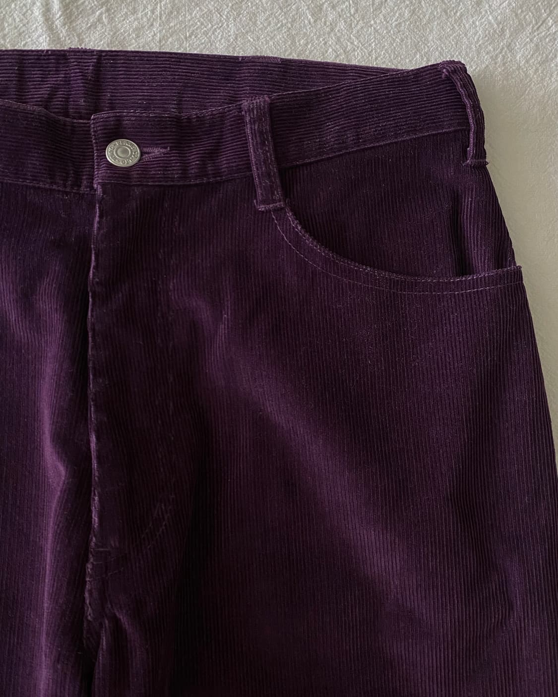 빔즈 퍼플 코듀로이 팬츠 상품이미지4