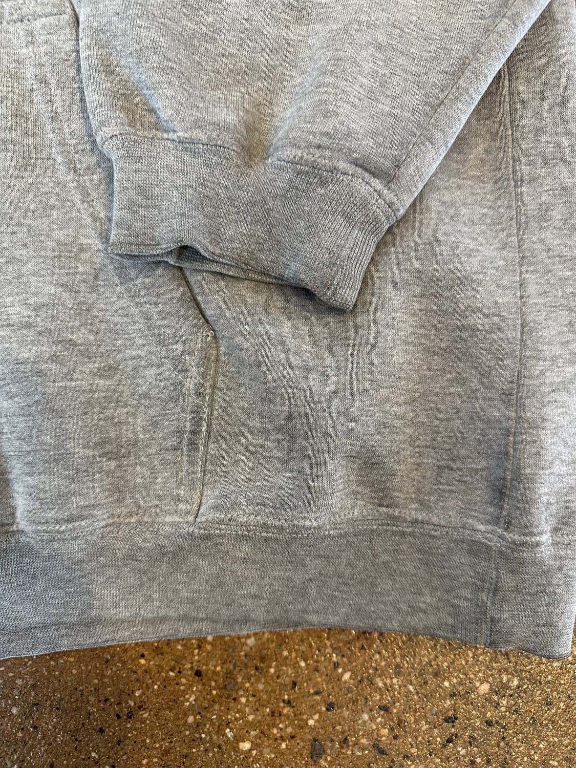 90s 빈티지 쇼티스 카모 박스로고 후드 티셔츠 상품이미지5