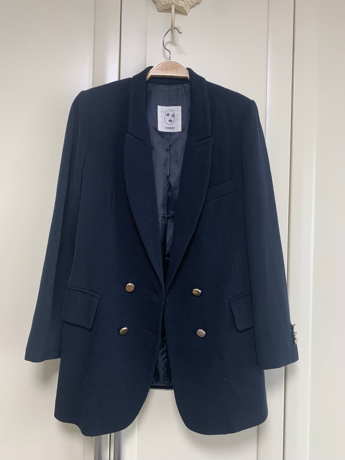 톰보이 검정자켓 상품이미지1