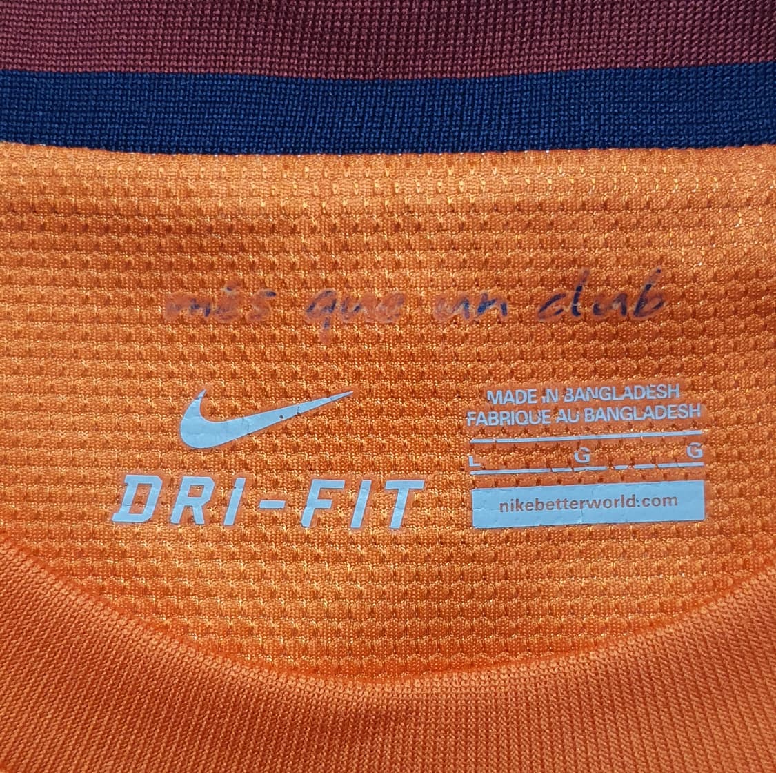 (새상품) 나이키 12-13 바르셀로나 어웨이 유니폼 105 상품이미지3